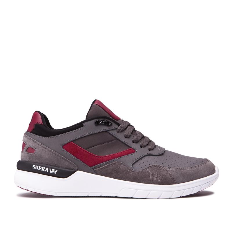 Zapatillas Running Supra Argentina Hombre - WINSLOW Marrones / Rojas (VYZCX-7056)